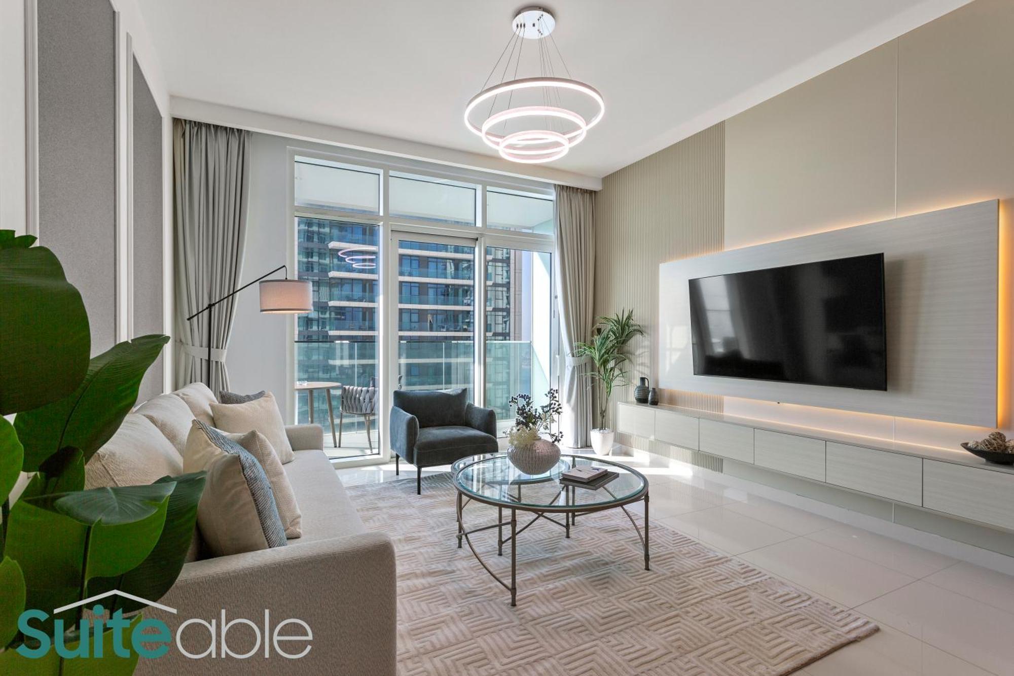 Apartment Breathtaking Elegance 1bedroom In Emaar Beachfront Dubai